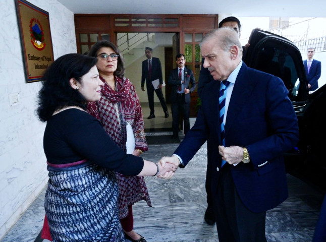 PM Shehbaz Sharif Visits Nepal Embassy, Announces Relief Assistance Following Devastating Floods