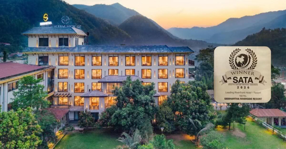 Siddhartha Riverside Resort Scores a Hattrick at SATA Awards