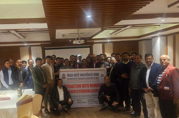 International Accounting Day Celebrated in Pokhara with AI Interaction