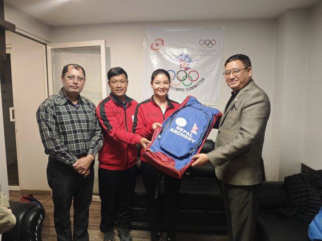 NOC Chief Sends Off Archers with Best Wishes for Dhaka Tournament