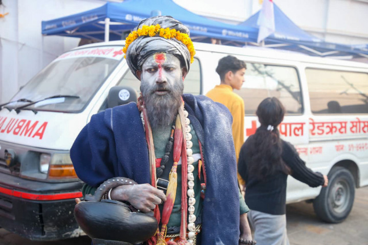 Sages and Saints at Pashupati Bid Farewell: Alms Distributed Based on Designation