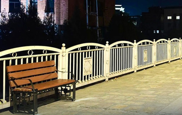 Kathmandu Metro Reinstalls Public Benches After Maintenance