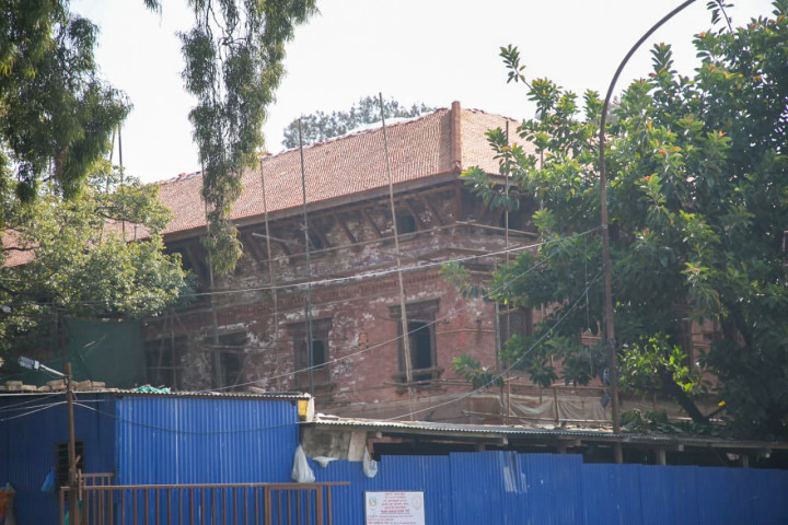 Reconstruction of Bhadrakali Temple Underway (Photos)