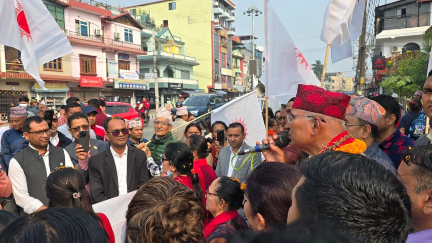 UML Intensifies Door-to-Door Campaign in Rupandehi as Election Day Approaches