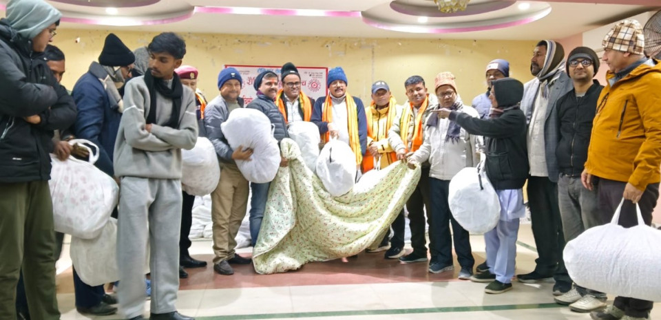 Cloth Bank Starts Quilt Distribution Campaign