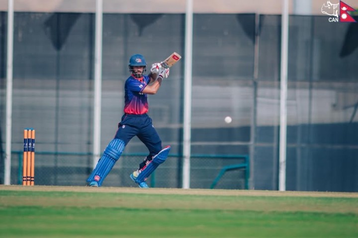 Nepal in Trouble: Back-to-Back Wickets Fall, Three Down for 70