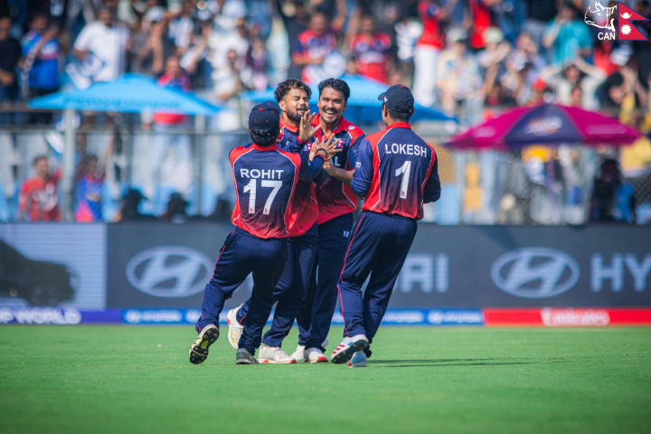 Sandeep Lamichhane Rocks England with Third Wicket