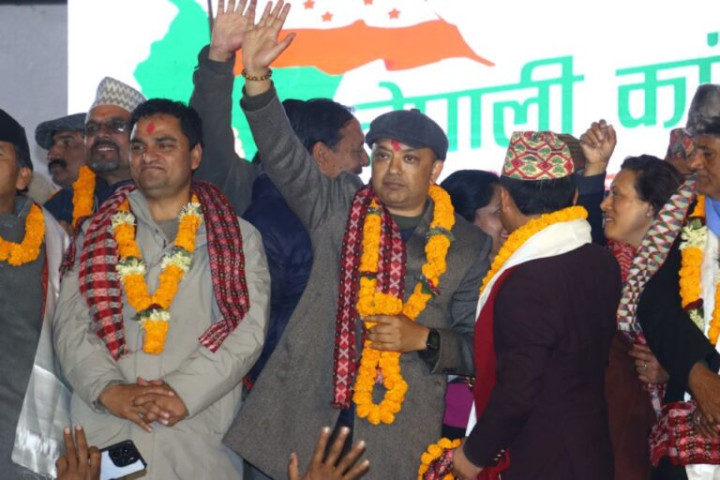 Gagan Kumar Thapa Elected Unopposed as President of Nepali Congress