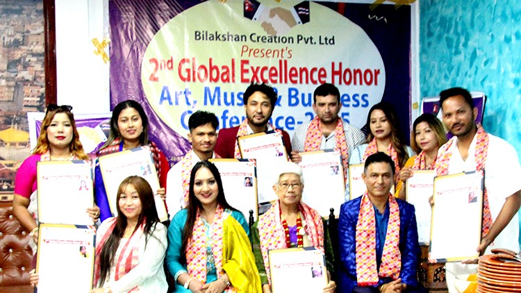 Nepali Artists, Journalists, and Beauticians Honored with Global Excellency Honor–2025 in Thailand