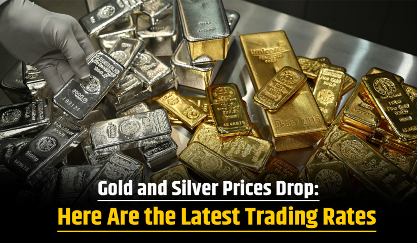 Gold and Silver Prices Drop: Here Are the Latest Trading Rates