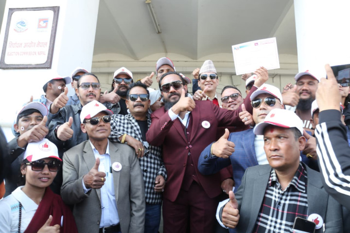 'Hamro Party Nepal' Under Khagendra Sunar Registered at the Election Commission