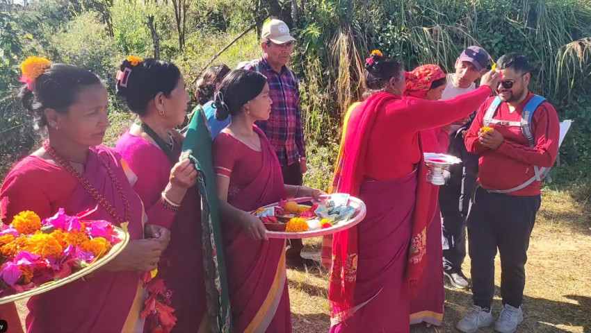 Hikers' Club Nepal's 65th Hiking Series in Harspur, Myagde