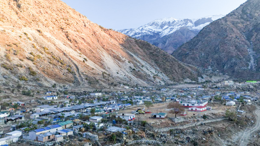 Drone Views of a Himali Rural Municipality (Photos)