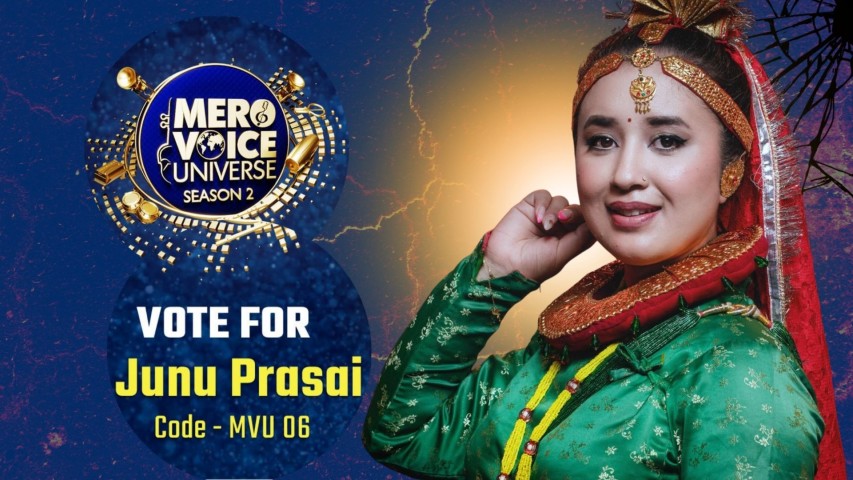 Junu Prasai Reaches the Finals of ‘My Voice Universe Season 2’