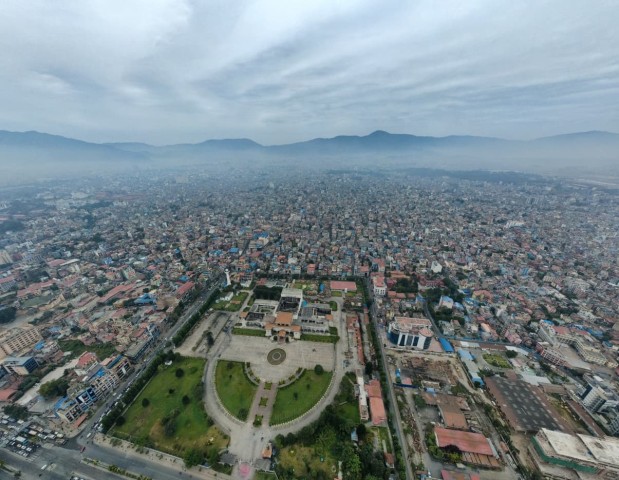Western Winds and Low-Pressure System Affecting Weather Across Nepal: Light Rain and Snowfall, Kathmandu Cloudy