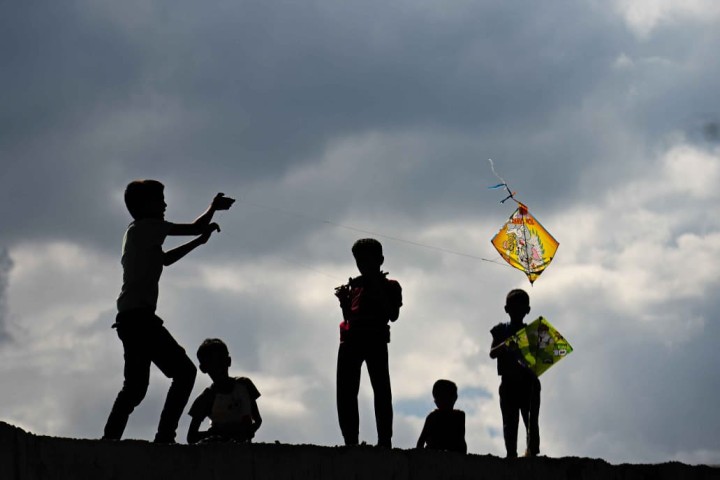 As Dashain Nears, the Sky Fills with Colorful Kites