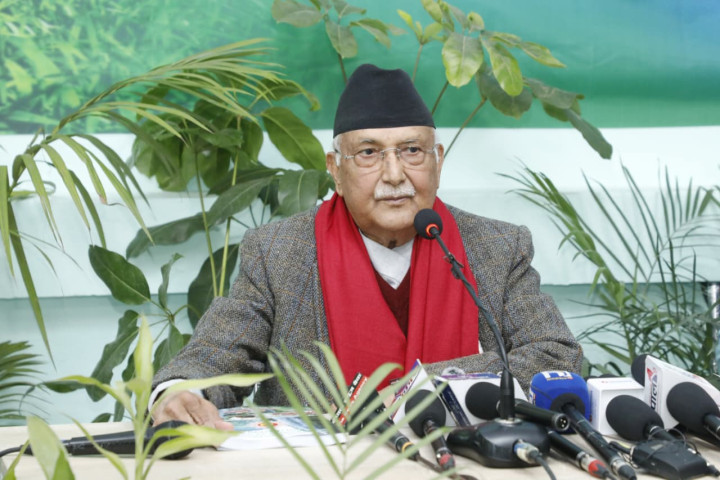 Oli claims that nature conservation is the first priority of the UML
