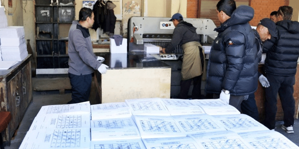 Nepal Election Update: Ballot Printing for 25 Districts Completed