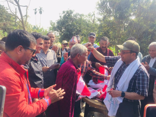 Dr. Minendra Rijal Outlines Bold Vision for a Prosperous Nepal in Morang-2