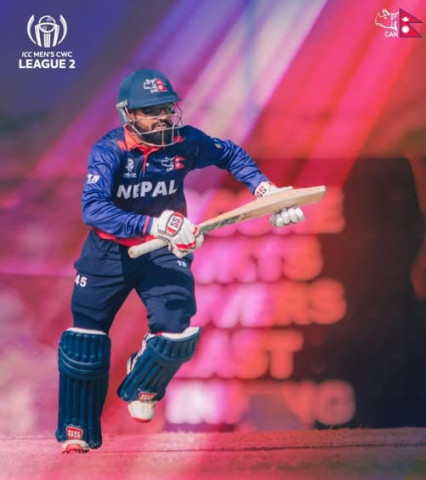 Nepal Relies on Dipendra and Rohit After Poor Start! Nepal's Struggle Continues in the Final Match of the UAE Series