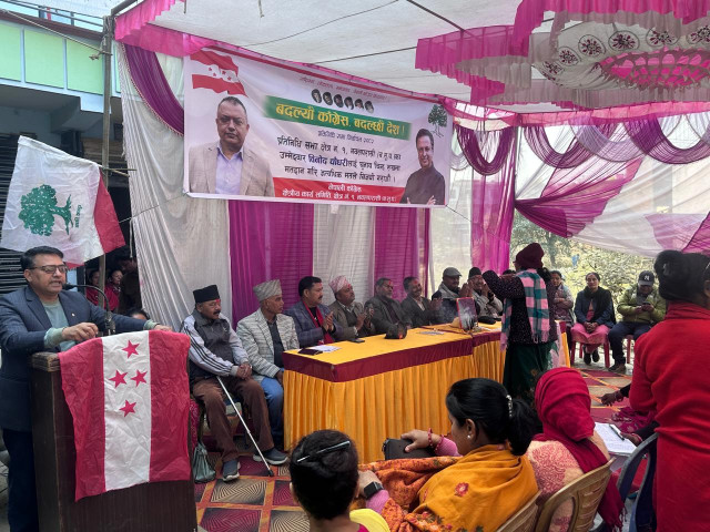 Nepali Congress Intensifies Election Campaign in Nawalparasi-1