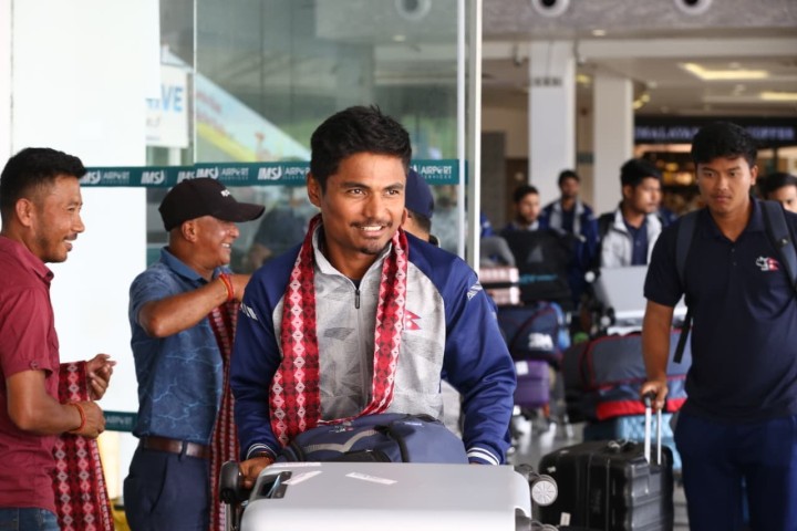 Nepali National Cricket Team Returns from Australia after T20 Series and Practice Matches