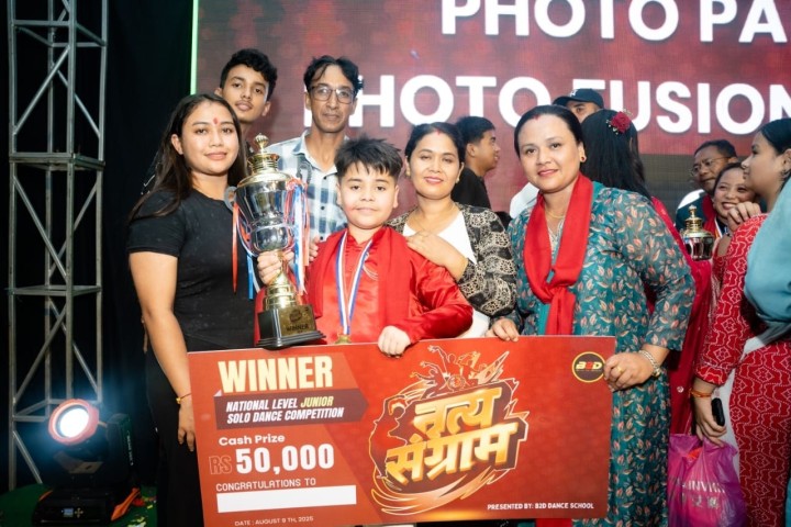 Srishti and Siddhartha Win the Title of ‘Nritya Sangram’