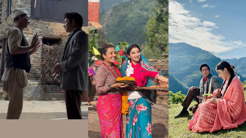 'Paralko Aago' Filming Concludes in 40 Days, Release Date Set for Baisakh 11