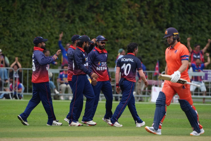 Defeated by Netherlands by 6 Wickets, Nepal Lags Behind in the Race for Top Four
