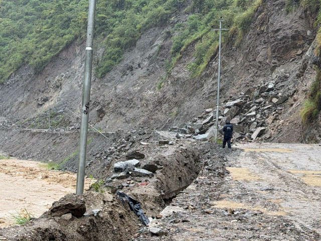 Landslide Forces Closure of BP Highway