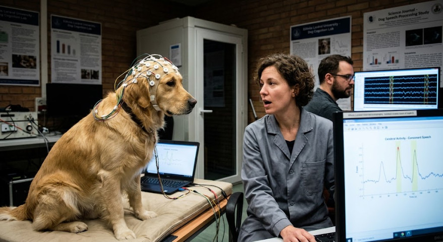 Can Dogs Also Recognize Spoken Words from Humans?