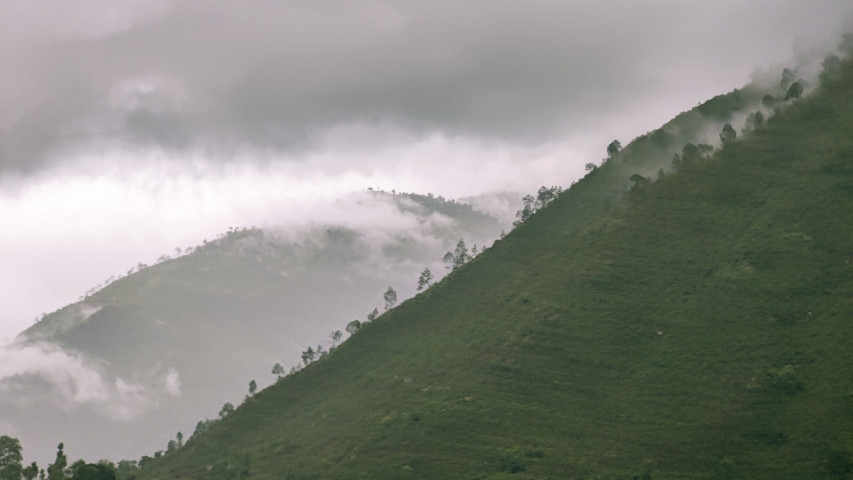 Today, generally cloudy across the country