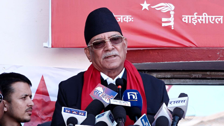 Prachanda Advocates for Election as the Best Way Forward