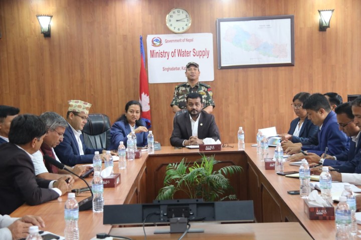 Minister Yadav Holds Discussion with Experts to Solve Drinking Water Crisis in Terai-Madhesh