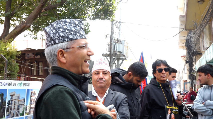 Rabindra Mishra Intensifies Door-to-Door Campaign in Kathmandu-1