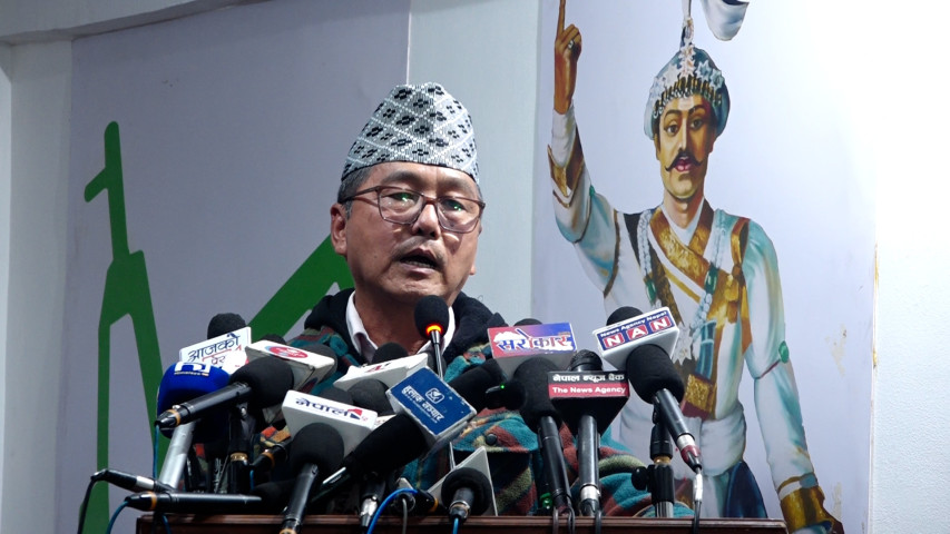 Lingden Claims Current Elections Under the Constitution Lack Solutions