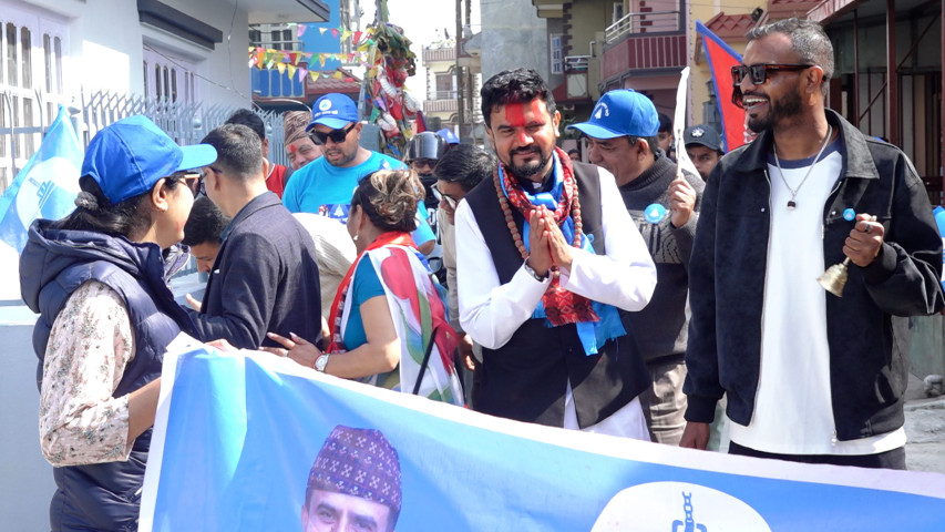 Rajiv Khatri of RSP Intensifies Door-to-Door Campaign in Bhaktapur-2