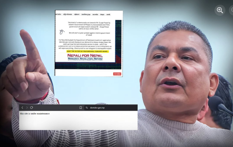 Website Hacked Demanding Release of Durga Prasai, 'Nepali for Nepal' Group Responsible