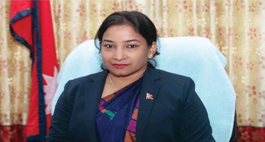 Renu Dahal Registers Candidacy from Chitwan Constituency No. 3