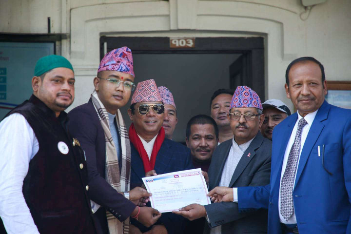 Resham Chaudhary's 'Nagarik Unmukti Party Nepal' Registered