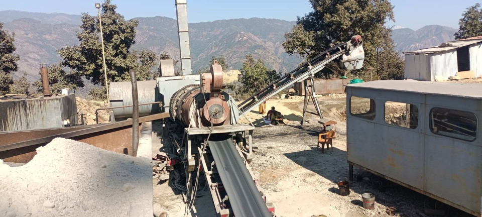 Road Construction Progresses in Khandadevi, Ramechhap