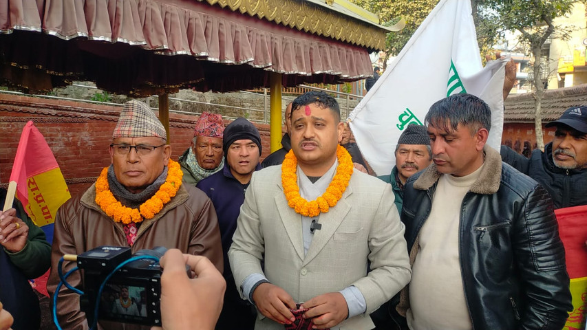 RPP Candidates Identify NWPP as Main Competitor in Bhaktapur