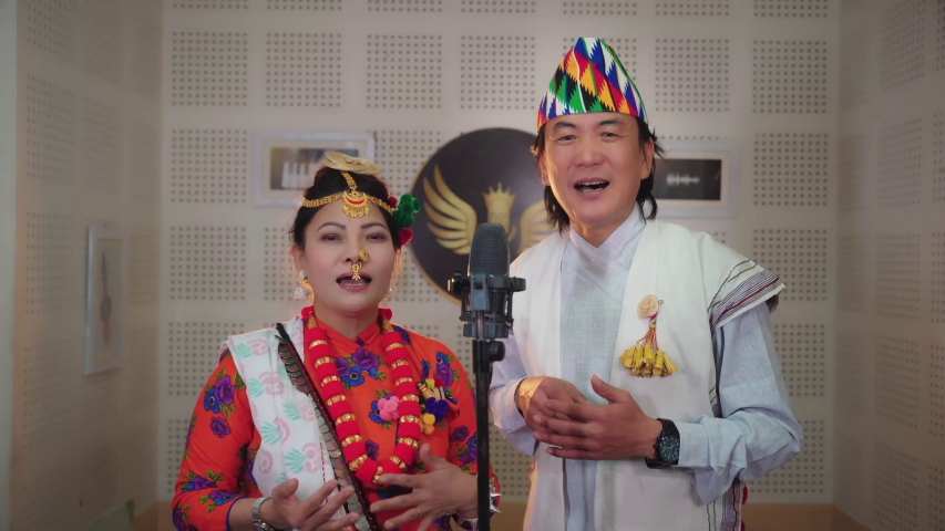 'Udhauli and Ubhauli Sakela' Released in the Voices of Singers Menuka Rai and Rai Nabin