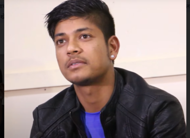 Sandeep Lamichhane Registers for The Hundred Auction