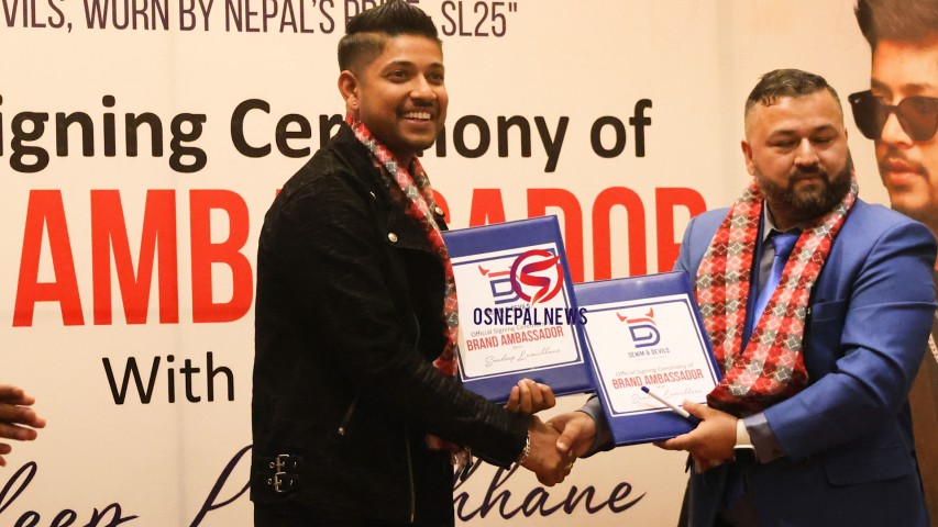 Cricketer Sandeep Lamichhane Appointed Brand Ambassador of ‘Denim & Devils’