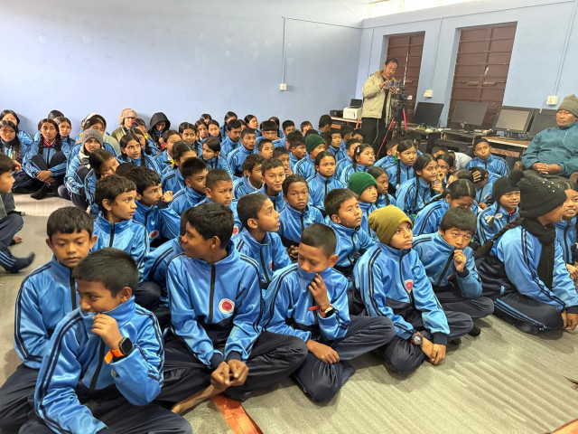 Film Literacy Program Successfully Held at Shree Secondary School Sahapur