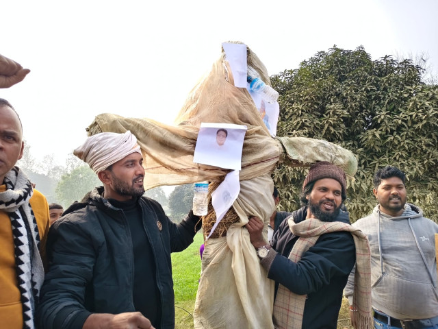 Local Youth Protest Frequent Accidents on Siraha's Hulaki Highway