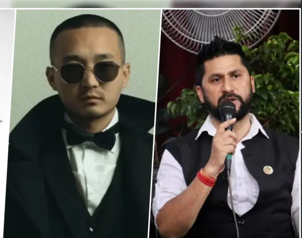 Sudan Gurung Visits Rabi Lamichhane in Nakkhu Prison