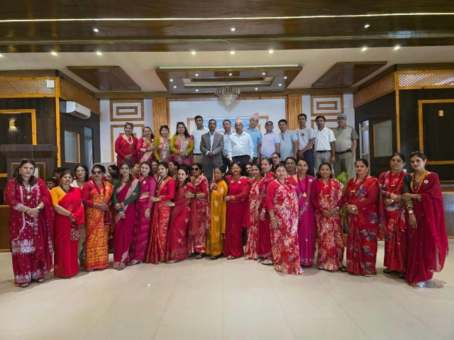 EGA Pokhara Exchanges Greetings on the Occasion of Teej