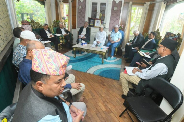Chairman Oli and General Secretary Pokharel to Finalize CPN (UML) Work Division Proposal